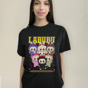 Polera Manga Corta Labubu Animado Cod 001