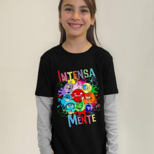 Polera Manga Larga Diseño Intensamente Cod 004 - Senshi