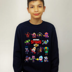 Poleron Polo Diseño Brawl Star Niños Cod 004 - Senshi