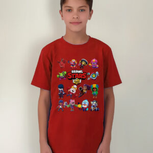 Polera Estampado Brawl Star Videojuego
