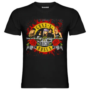 Polera Guns N Roses Rock Estampado Dtf Cod 007 - Senshi