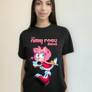 Polera Diseño Sonic - Amy Rose Estampada En Dtf Cod 002