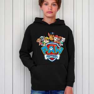 Polerón Canguro Capucha Paw Patrol- Patrulla Canina Estampada Dtf Cod 003