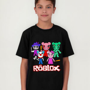 Polera Roblox Niños Gamer Estampada Dtf Cod 008