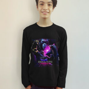Polera Godzilla Kong Para Niños Estampada Dtf Cod 003
