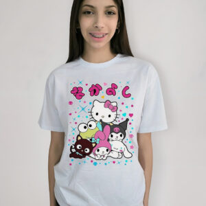 Polera Diseño Hello Kitty Kuromi Y My Melody Cod 001