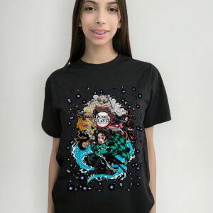 Polera Anime Tanjiro Kimetsu No Yaiba Demon Slayer Cod 004