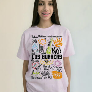 Polera Los Bunkers Banda Música Cod 001