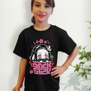 Polera Kimetsu No Yaiba Nezuko Niñas Cod 008