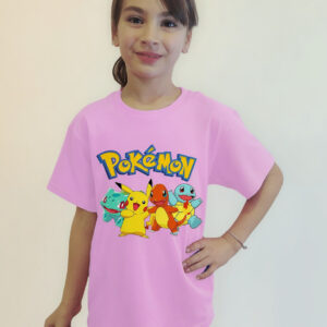 Polera Diseño Pokemon Y Amigos Cod 002