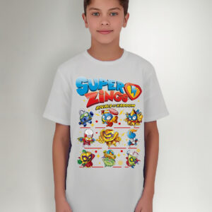 Polera Manga Corta Superzings Cod 001