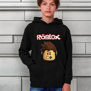 Polerón Canguro Capucha Roblox Cara Estampada Dtf Cod 001