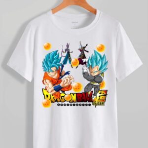 Poleras Dragon Ball Z Unisex Estampado Dtf Senshi Cod 008