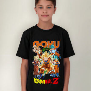 Polera Dragon Ball Goku Estampado Dtf Cod 015