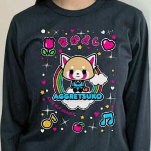 Polera Manga Larga Aggretsuko - Hello Kitty Cod 009